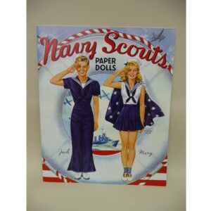 Navy Scouts Paper Doll