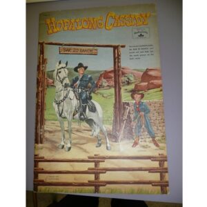 Vintage Paper Dolls, Hopalong Cassidy & Bar 20 Ranch