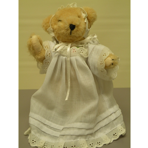 Muffy in Christening Gown