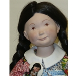 Suzanne Gibson Doll in Patterned Dress