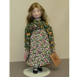 Suzanne Gibson Doll in Green Floral Dress