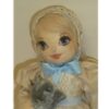 Julie Lawson Girl with a Gray Kitty Cat