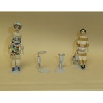 Miniature Doll Stands, 2"