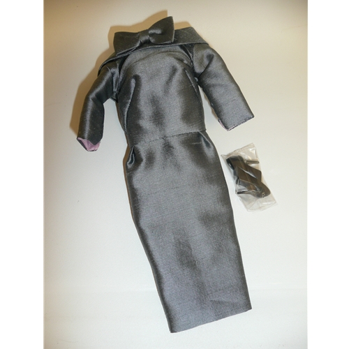 Dressmaker Details Couture Charcoal Grey Dress