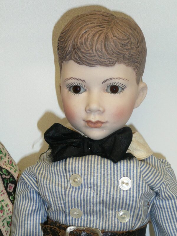 Martha Thompson 1950's Betsy Sheffield & Little Brother, NIADA Doll Artist-12489