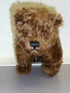 Vintage 1920's Mohair Steiff Bear w/Underscored F Button in Ear