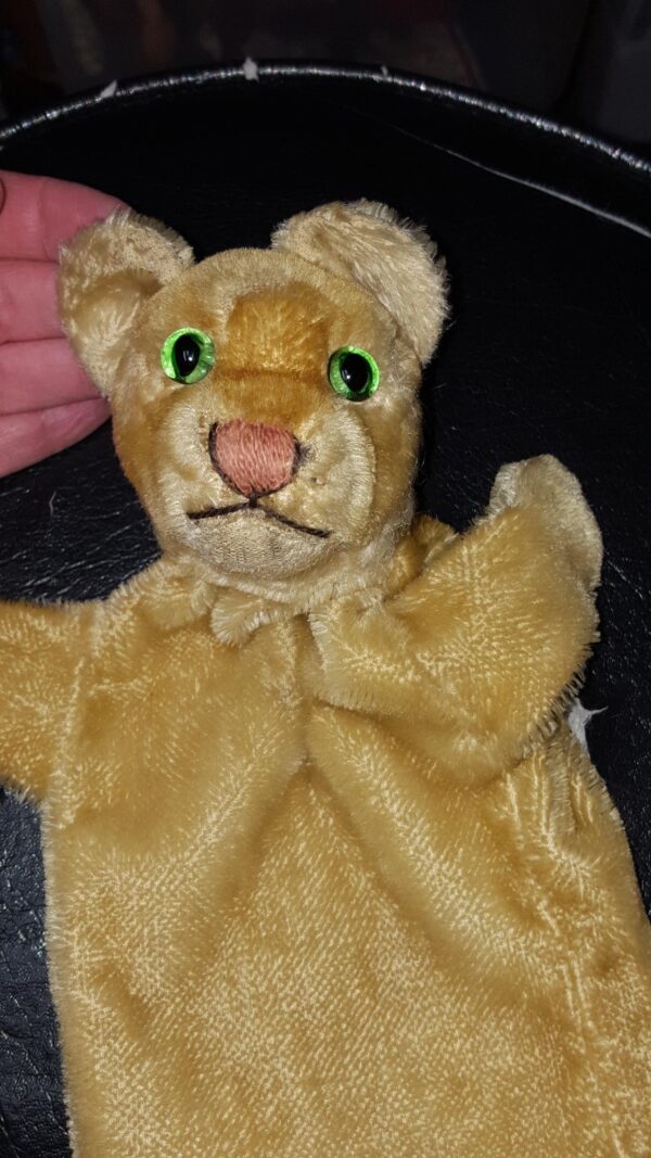 Repaired Lion Hand Puppet