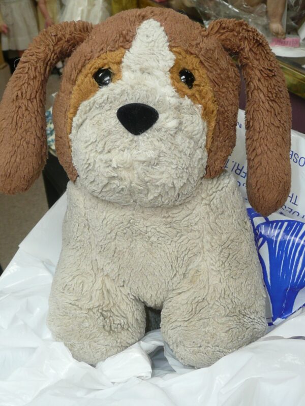 Stuffed Dog After Repair