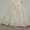 American Girl Size White Eyelet Dress & Pink Sweater