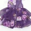 American Girl Size Purple Floral Dress - Image 3