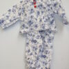 American Girl Size Blue & White Floral Print Pajamas