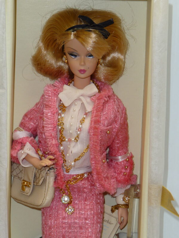 Preferably Pink Silkstone Barbie - Gigis Dolls
