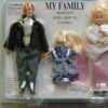 Miniature Modern Dollhouse Family #00010