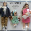 Miniature Modern Dollhouse Family #00010
