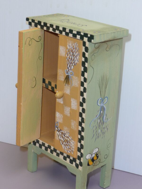 Miniature Dollhouse Size Cabinet