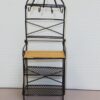 Miniature Dollhouse Size Metal Baker's Rack or Plant Stand