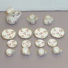 Miniature Dollhouse Size Porcelain Tea Set