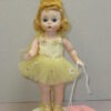 8" Vintage Madame Alexander Bent Knee Ballerina, No Box