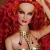 16” OOAK “Phoenix” by Lisa Gates of Dazzle ‘em Repaints Close Up