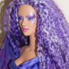 16” OOAK “Celestra” by Lisa Gates of Dazzle ‘em Repaints Face Close Up