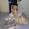 1950’s Elsa Schiaparelli 8” Virga Go-Go fashion doll w/Hide Away Trunk & Wardrobe - Image 9