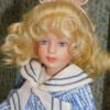 Tonner 14” Porcelain Lilly Carlyle & Dolly Trunk Set - Image 4