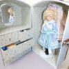 Tonner 14” Porcelain Lilly Carlyle & Dolly Trunk Set - Image 12