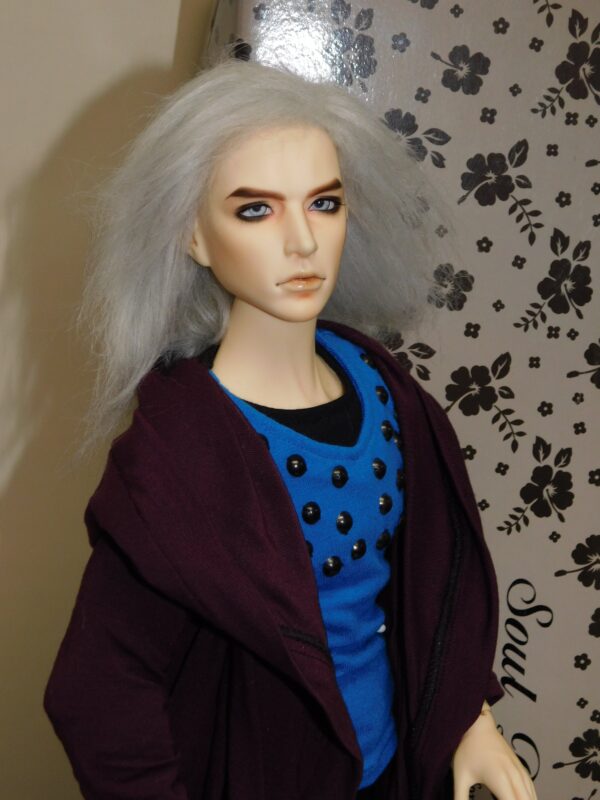 21.5” Soul Doll Male Lester with blue shirt and jacket