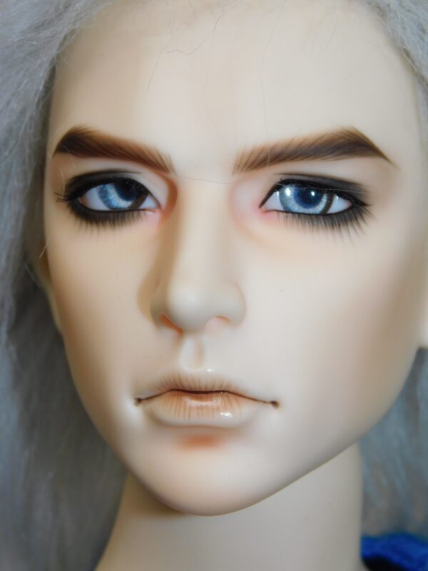 21.5” Soul Doll Male Face Up Close