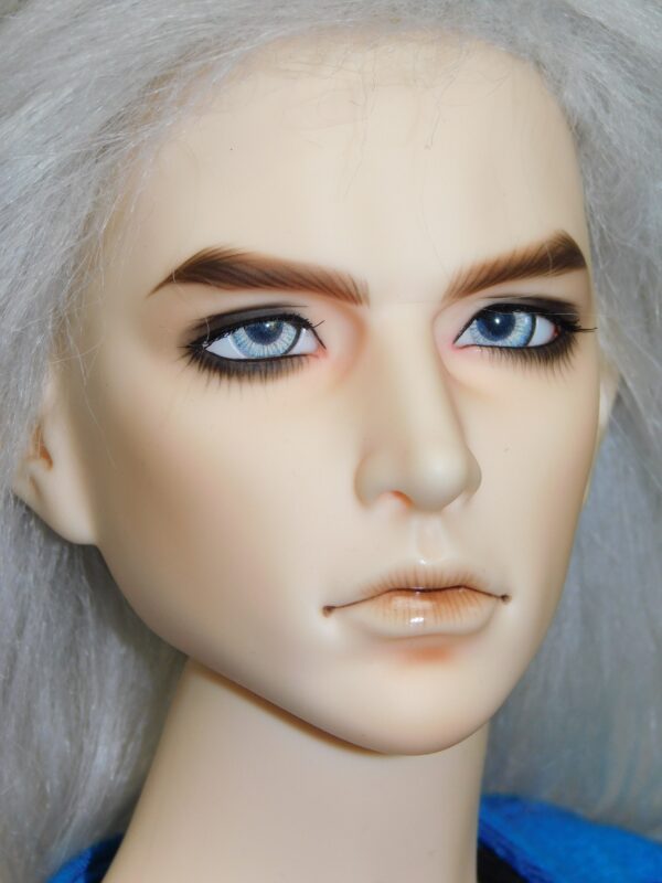 21.5” Soul Doll Male Face Up Close