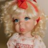 Resin BJD Toddler by Bo Bergemann of Hawaii, blonde mohair wig - Image 7