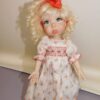 Resin BJD Toddler by Bo Bergemann of Hawaii, blonde mohair wig