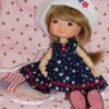Twinkle Patti Meadowdolls resin BJD w/ blue glass eyes, sweet sailor dress