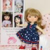 Twinkle Patti Meadowdolls resin BJD w/ blue glass eyes, sweet sailor dress