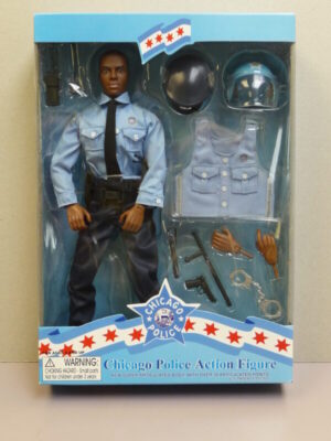 11 1/2″ Chicago Police Action Figure New in Box w/Accessories, AA