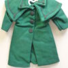 Dark Green Winter Coat, Hat, Gloves & Underpants, American Girl Size