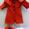 Red Winter Coat, Hat, Gloves & Underpants, American Girl Size - Image 3