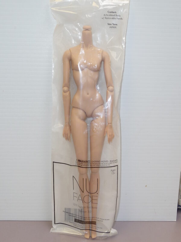 Integrity NU Face 12.5 Fashion Doll Body 3.0, Skin Tone Japan - Gigis Dolls