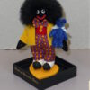 3" Golliwog in Yellow Jacket by World of Miniature Bears - Image 2