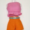 Integrity Poppy Parker Perfectly Palm Springs Pink Top & Orange Shorts
