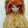 17" Goodreau Resin BJD W/Red Hair & Hazel Eyes