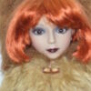 17" Goodreau Resin BJD W/Red Hair & Hazel Eyes - Image 2