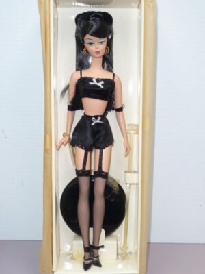 Silkstone Barbie, Lingerie Doll w/Black Hair