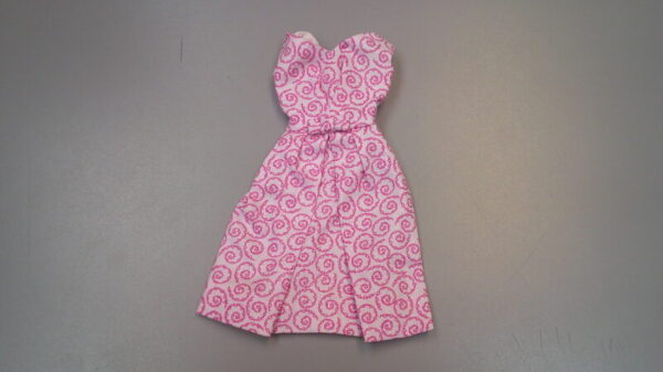 Artist Made Pink Bell Dress, Fits Integrity & Vintage Barbie Dolls