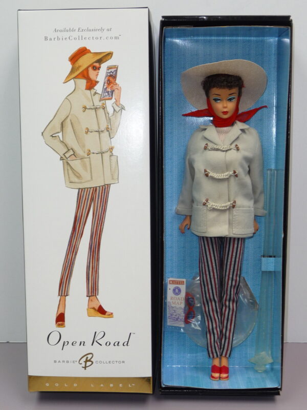 Vintage barbie open top road