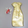 Dressmaker Details Couture Gold Dress & Red Shoes
