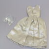 Dressmaker Details Couture Beige Dress - Image 3