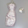 Dressmaker Details Couture Pink & Silver Dress