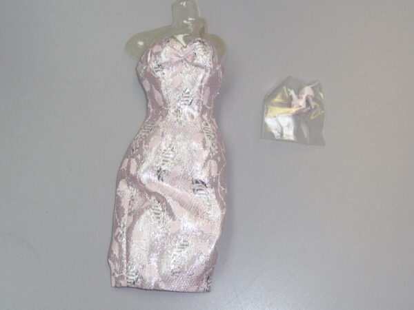 Dressmaker Details Couture Pink & Silver Dress