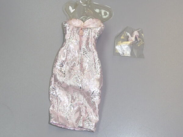 Dressmaker Details Couture Pink & Silver Dress - Image 3